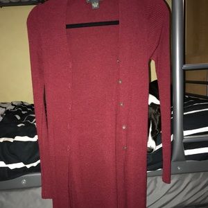 Banana republic Red cardigan